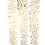 IL32885 Wisteria Wall Lamp 1 Light E14 Polished Nickel / Crystal