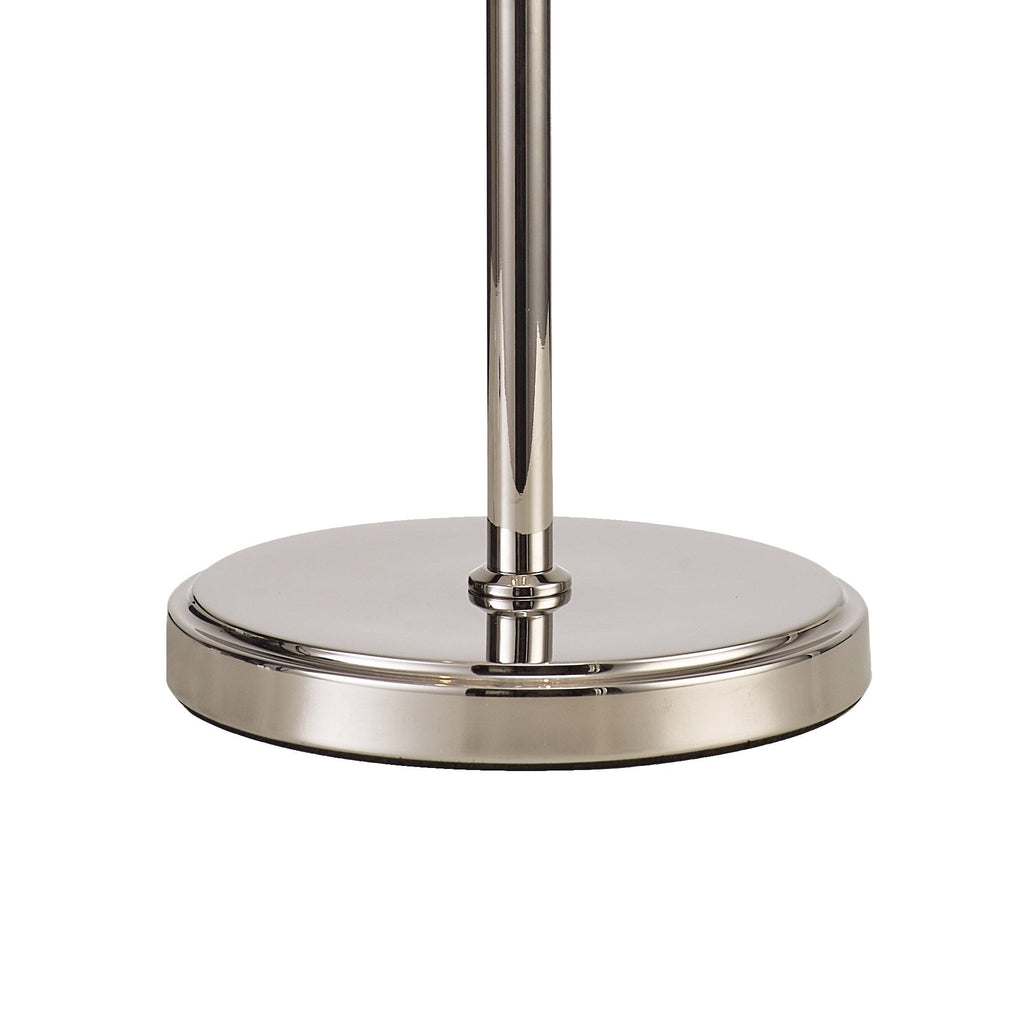 IL32904 Wisteria Table Lamp 3 Light E14 Polished Nickel / Crystal