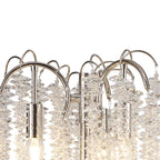IL32904 Wisteria Table Lamp 3 Light E14 Polished Nickel / Crystal