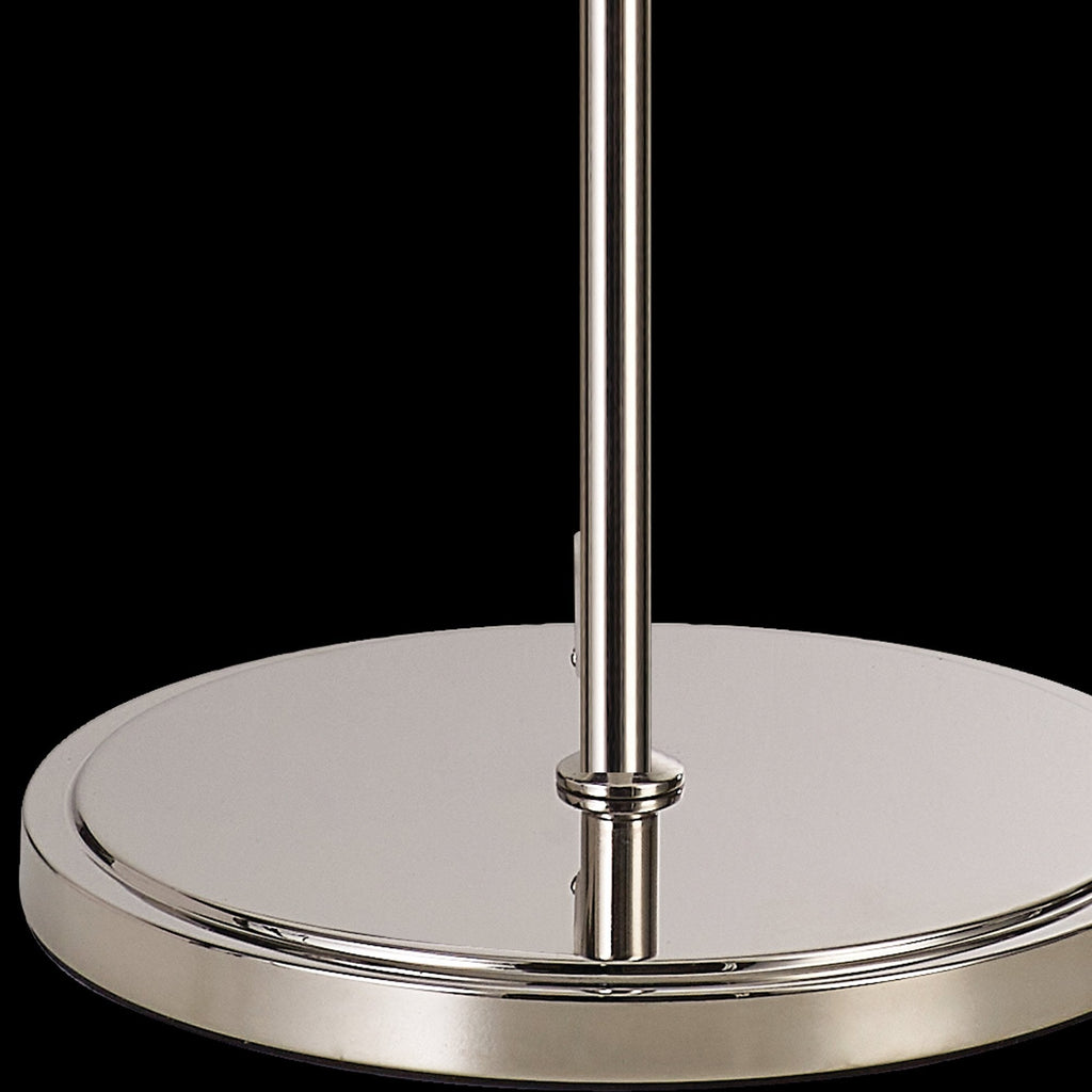IL32905 Wisteria Floor Lamp 4 Light E14 Polished Nickel / Crystal