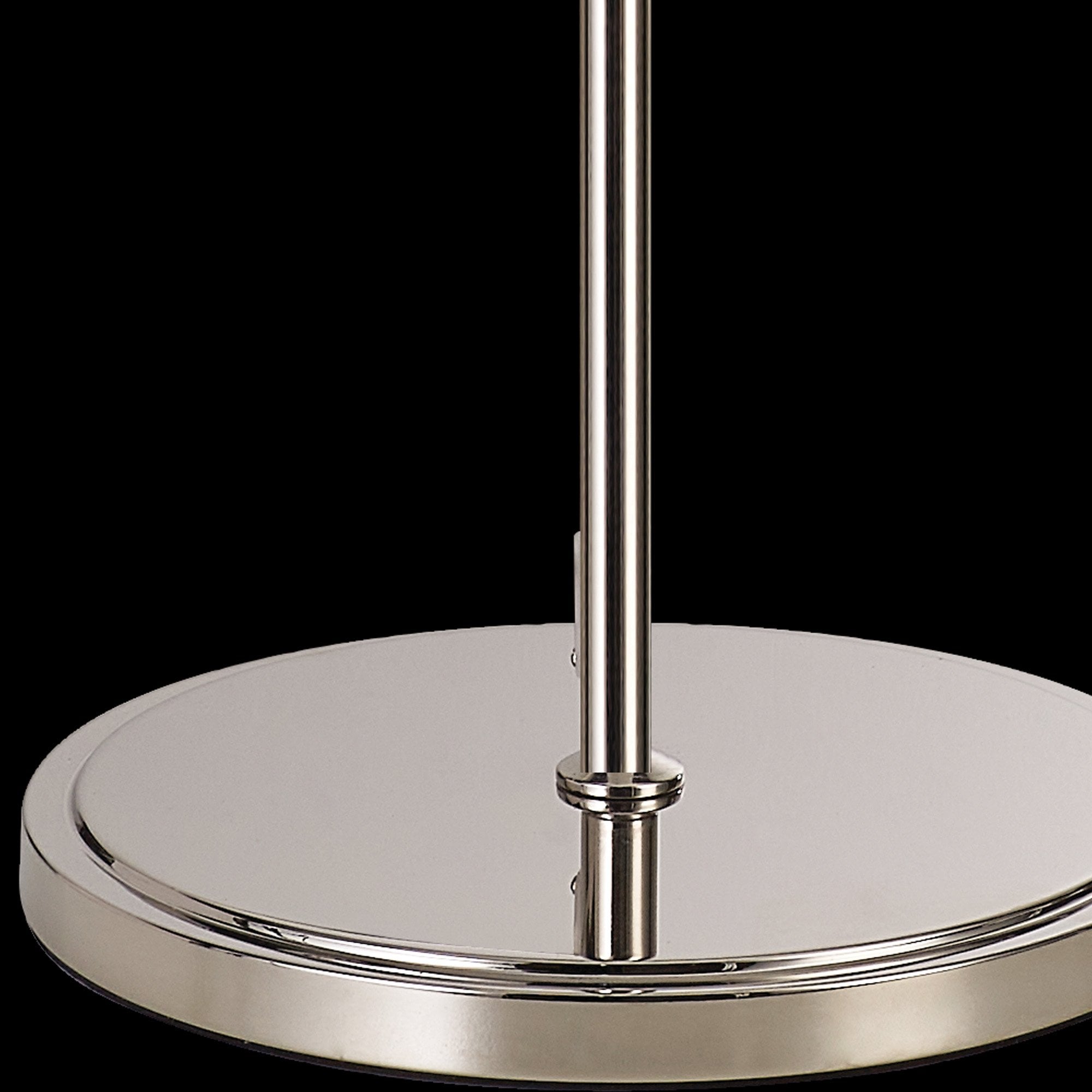 IL32905 Wisteria Floor Lamp 4 Light E14 Polished Nickel / Crystal