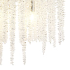 IL32882 Wisteria Round Pendant 7 Light E14 Polished Nickel / Crystal