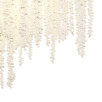 IL32883 Wisteria Round Pendant 9 Light E14 Polished Nickel / Crystal