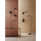 1058003 Enna Floor LED Floor Lamp Matt Black