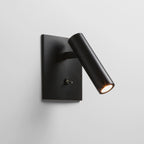 1058024 Enna Square Switched LED Reading Light Matt Black