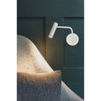 1058032 Enna Wall LED Reading Light Matt White