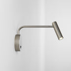 1058056 Enna Wall LED Reading Light Matt Nickel