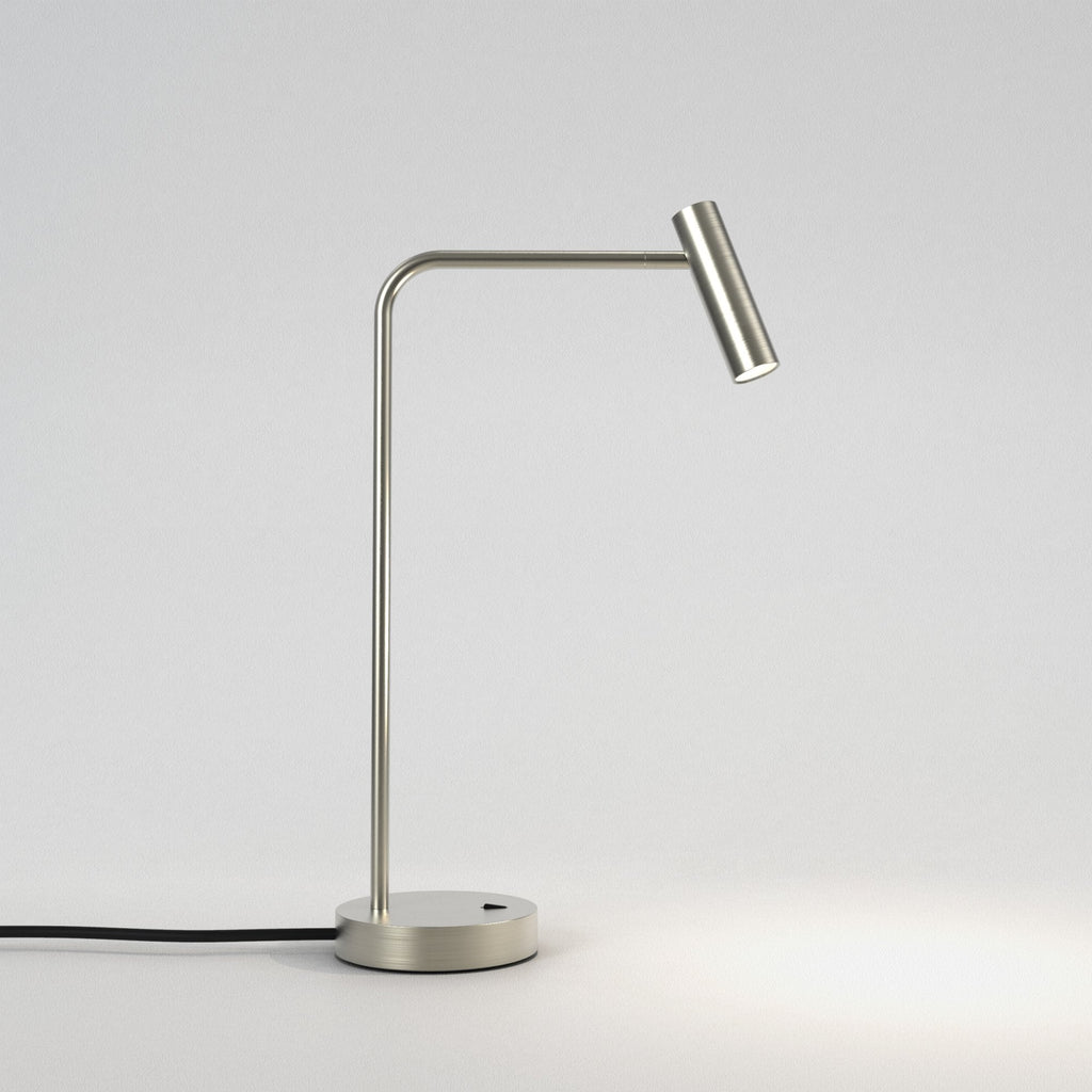 1058057 Enna Desk LED Table Lamp Matt Nickel