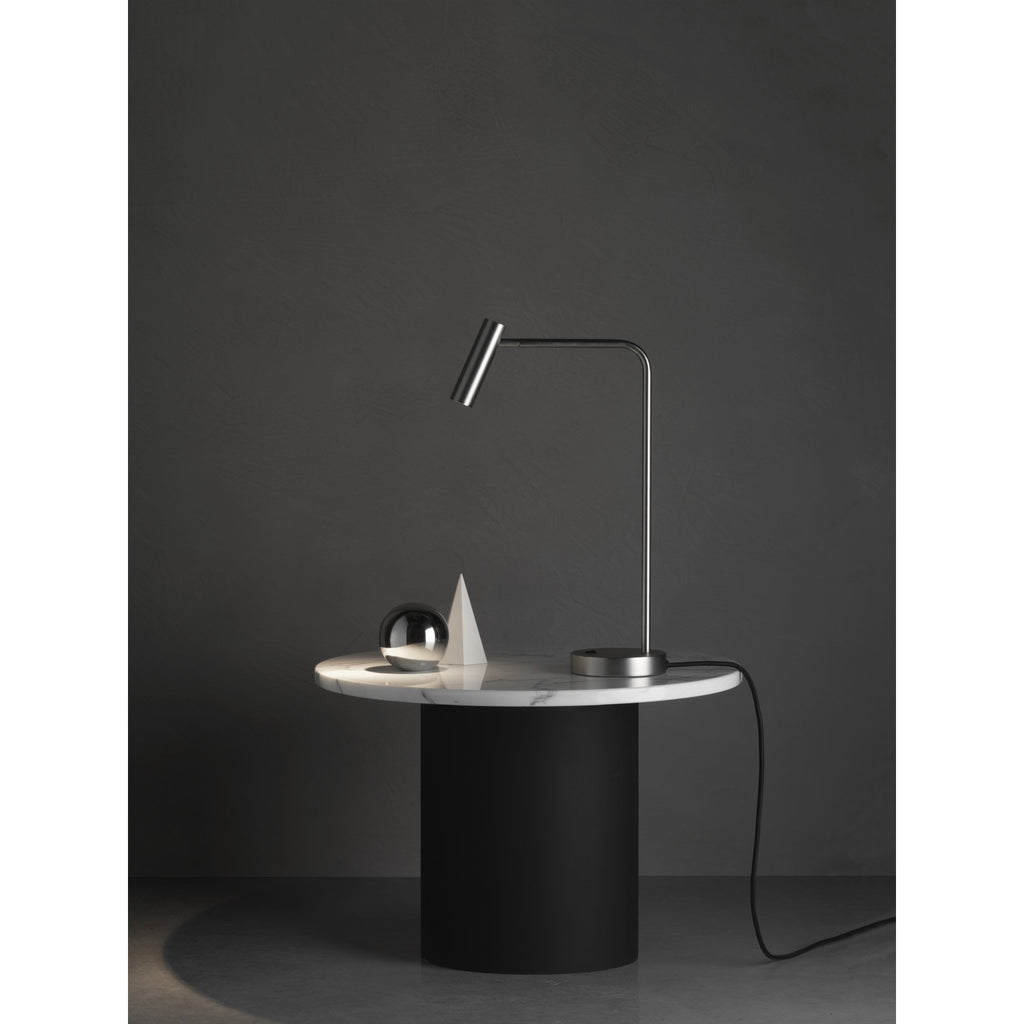 1058057 Enna Desk LED Table Lamp Matt Nickel