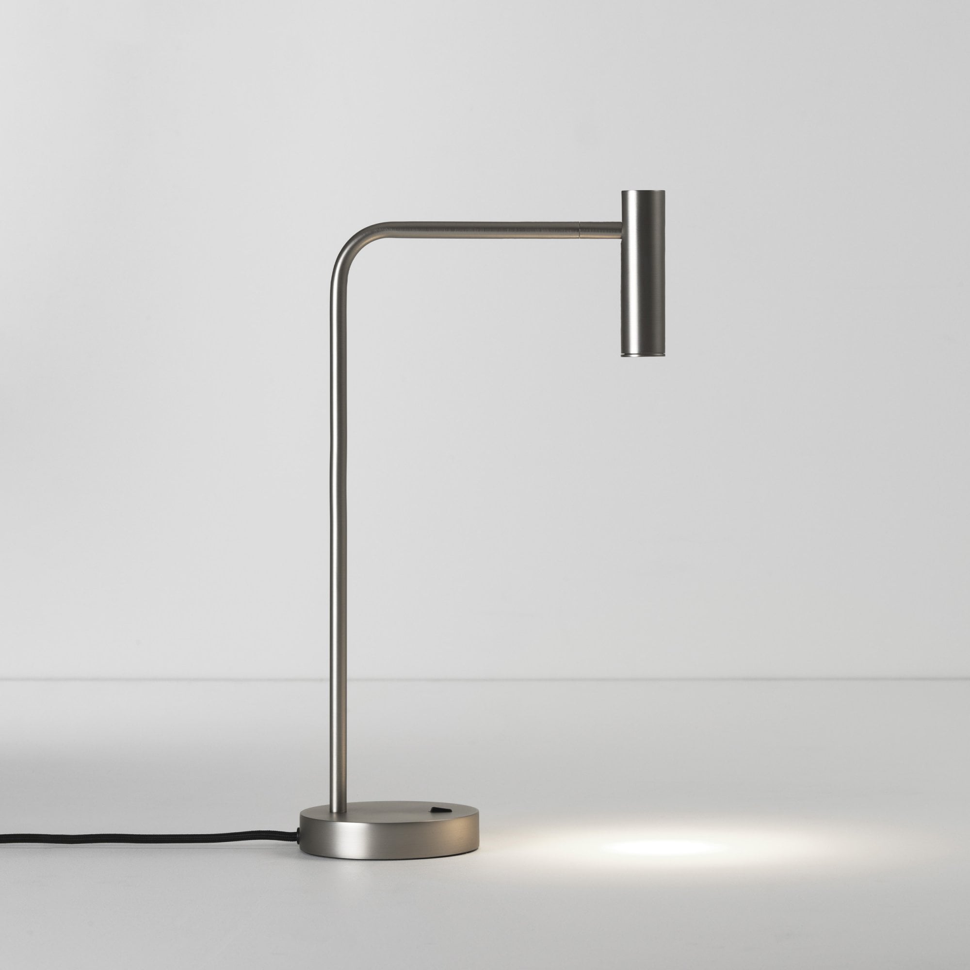 1058057 Enna Desk LED Table Lamp Matt Nickel