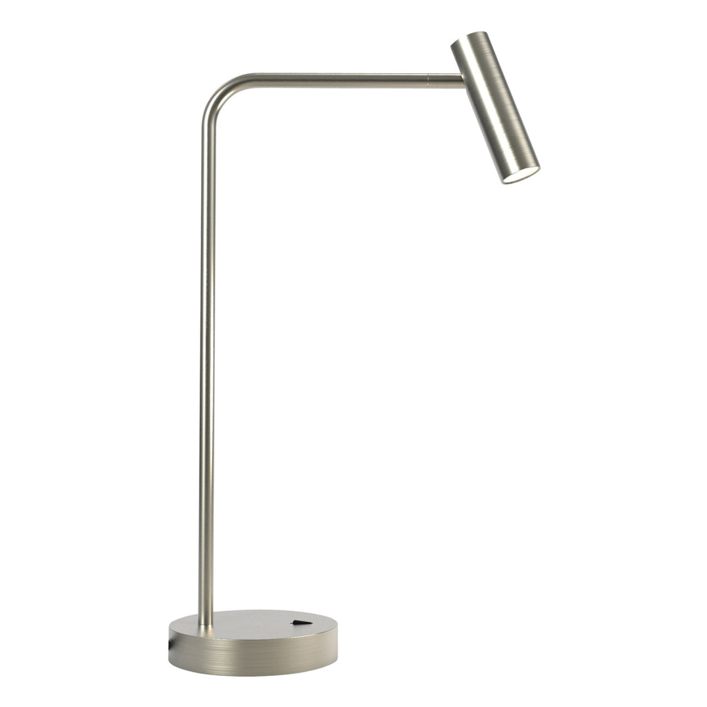1058057 Enna Desk LED Table Lamp Matt Nickel