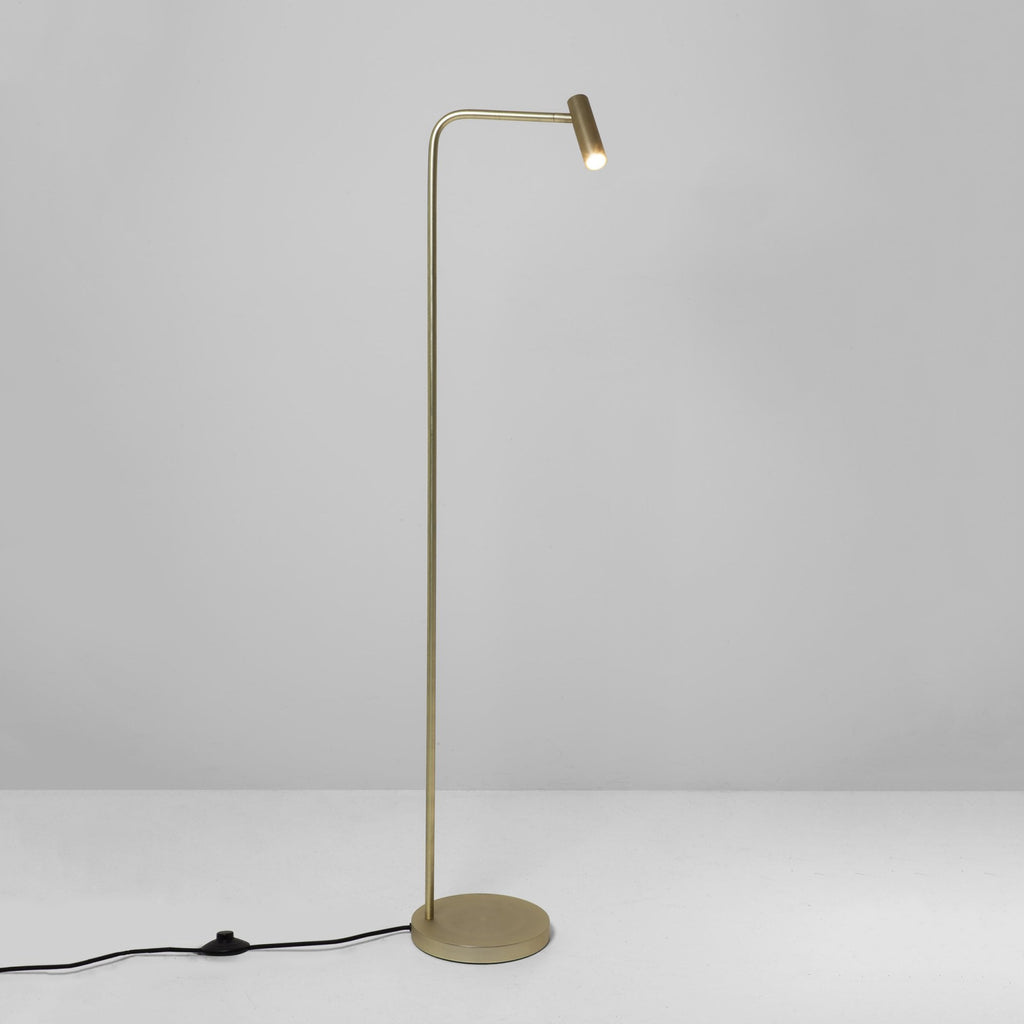 1058107 Enna Floor LED Floor Lamp Matt Gold