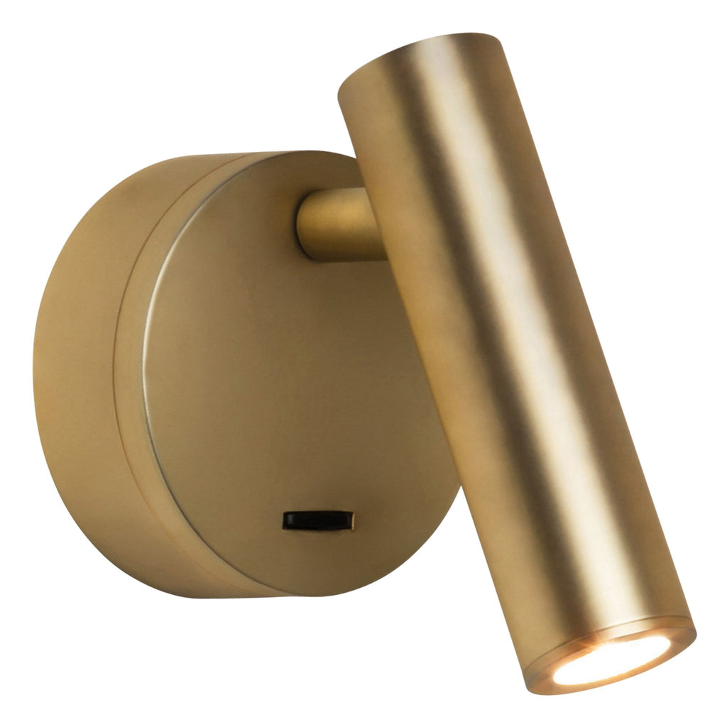 1058108 Enna Surface LED Reading Light Matt Gold