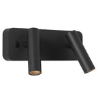 1058192 Enna Twin LED Reading Light Matt Black