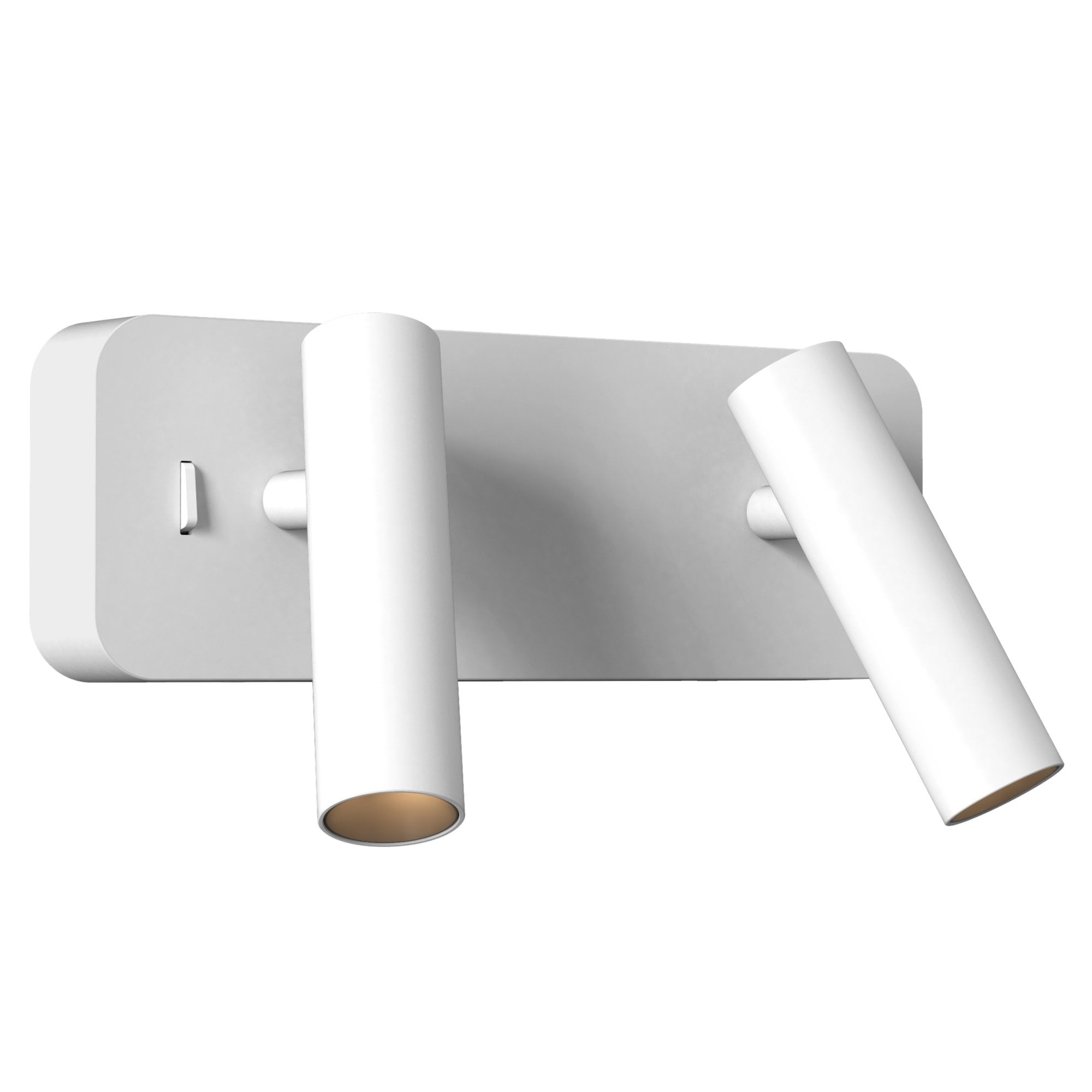 1058194 Enna Twin LED Reading Light Matt White