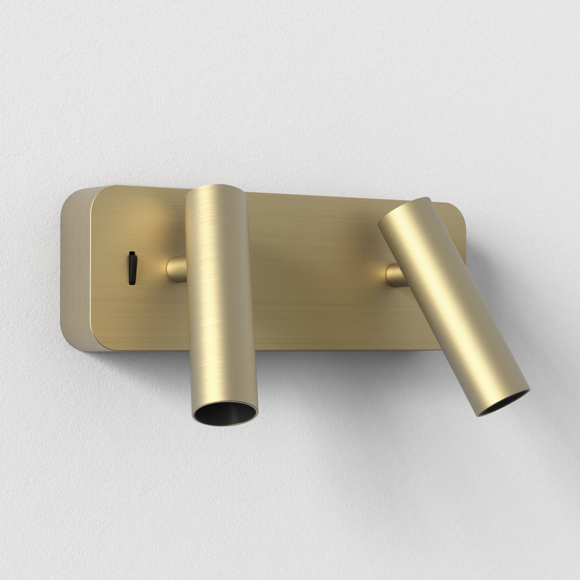 1058196 Enna Twin LED Reading Light Matt Gold