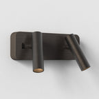 1058197 Enna Twin LED Reading Light Bronze