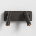 1058197 Enna Twin LED Reading Light Bronze