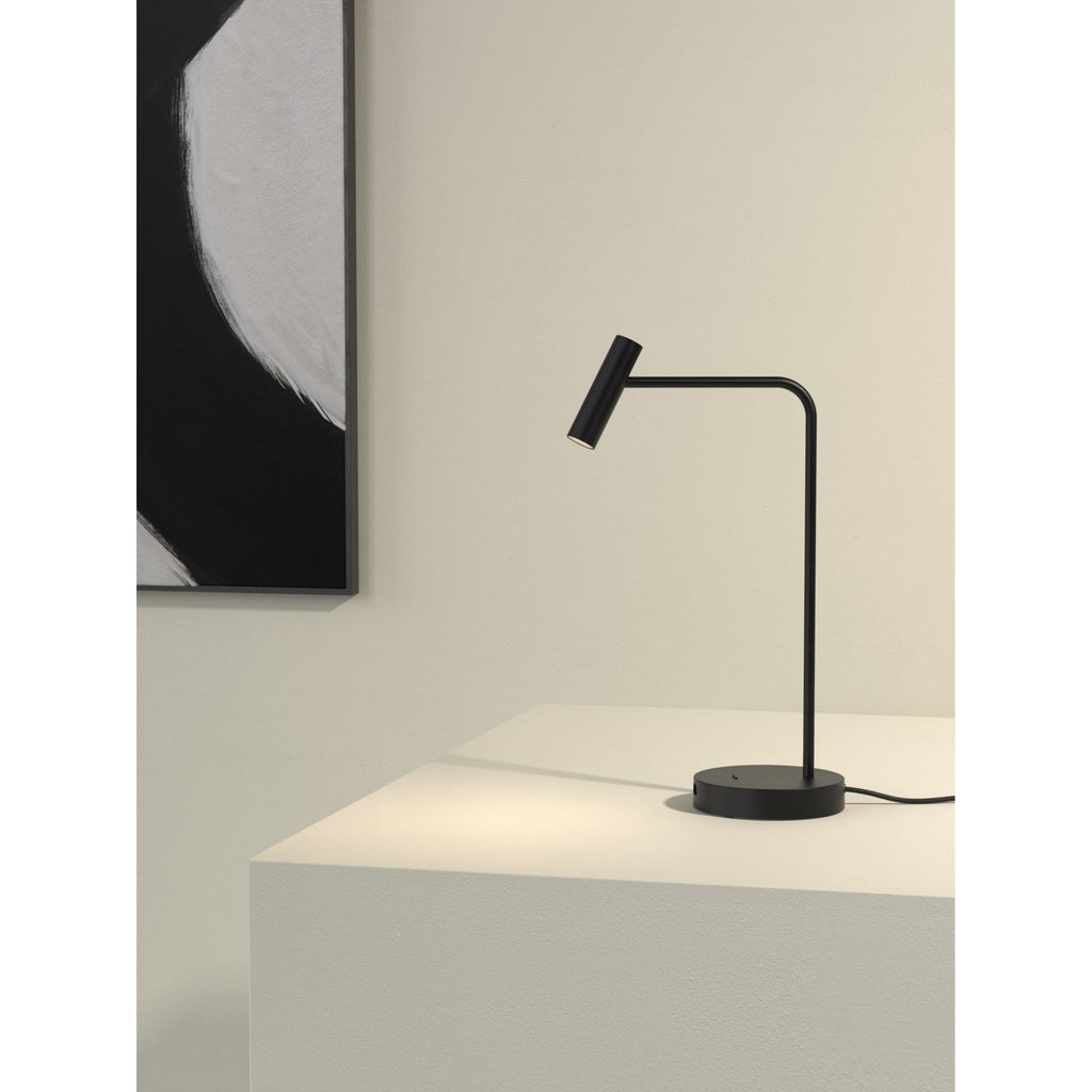 1058210 Enna Desk LED USB C Table Lamp Matt Black