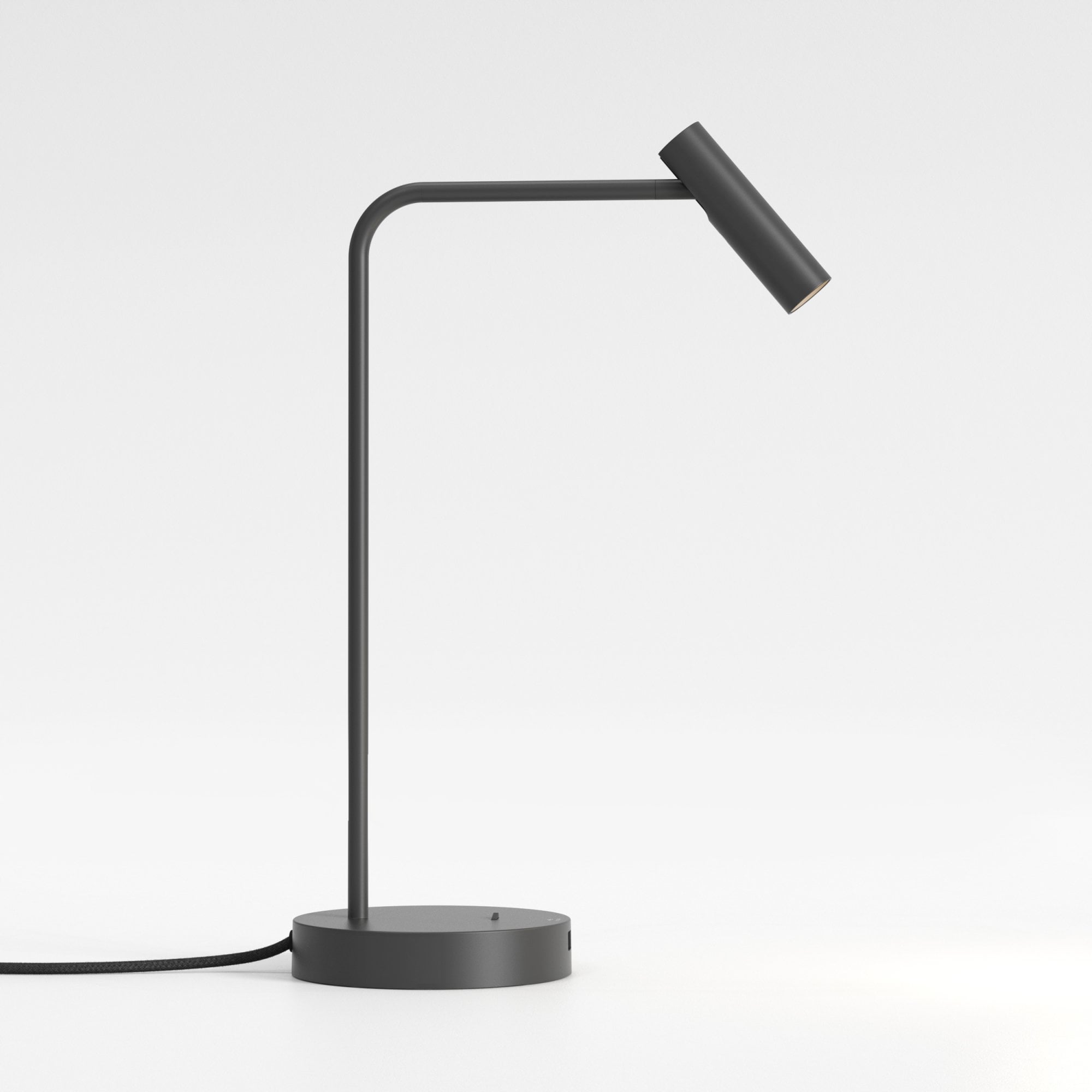 1058210 Enna Desk LED USB C Table Lamp Matt Black