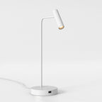 1058212 Enna Desk LED USB C Table Lamp Matt White