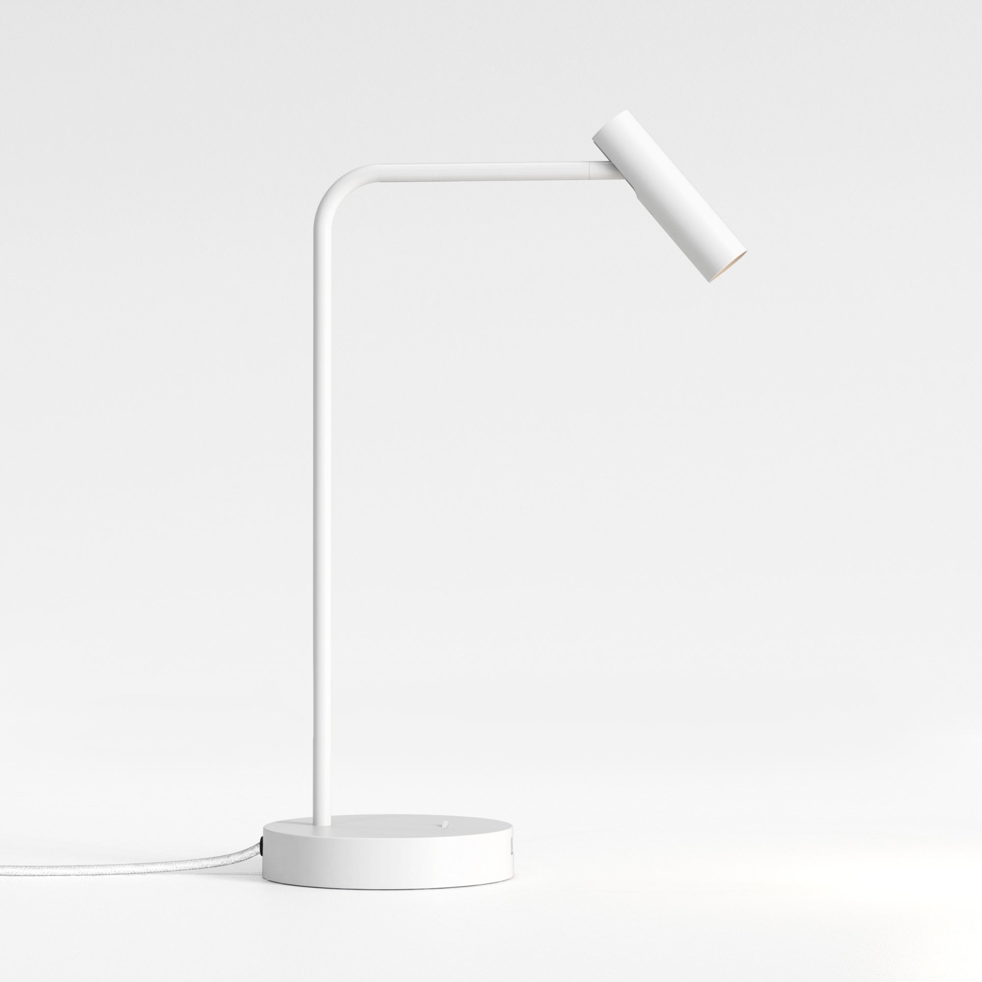 1058212 Enna Desk LED USB C Table Lamp Matt White