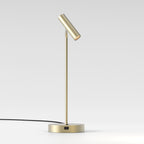 1058214 Enna Desk LED USB C Table Lamp Matt Gold