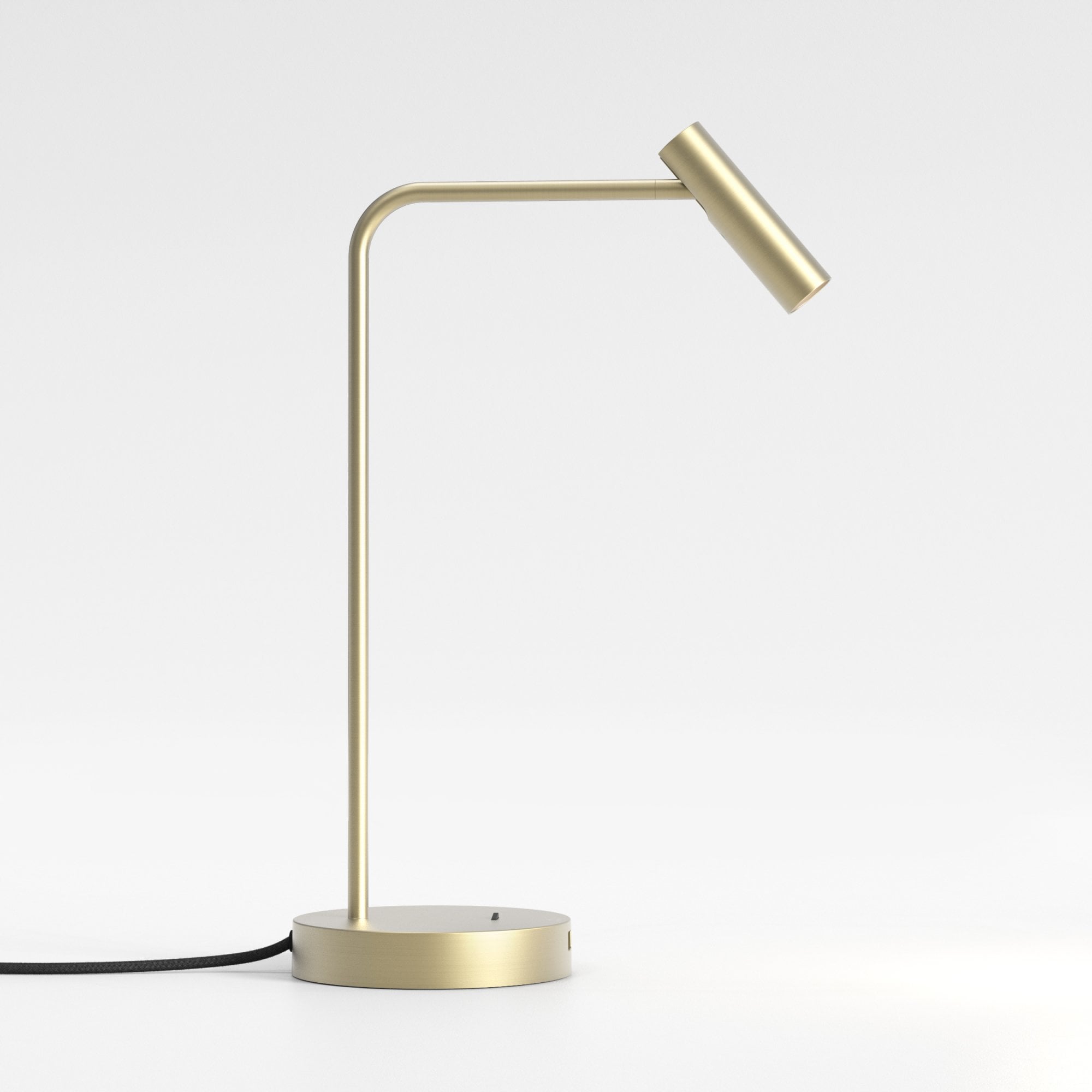 1058214 Enna Desk LED USB C Table Lamp Matt Gold