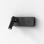 1058246 Enna Surface LED USB A+C Reading Light Matt Black