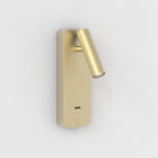 1058247 Enna Surface LED USB A+C Reading Light Matt Gold
