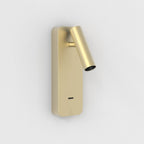 1058247 Enna Surface LED USB A+C Reading Light Matt Gold