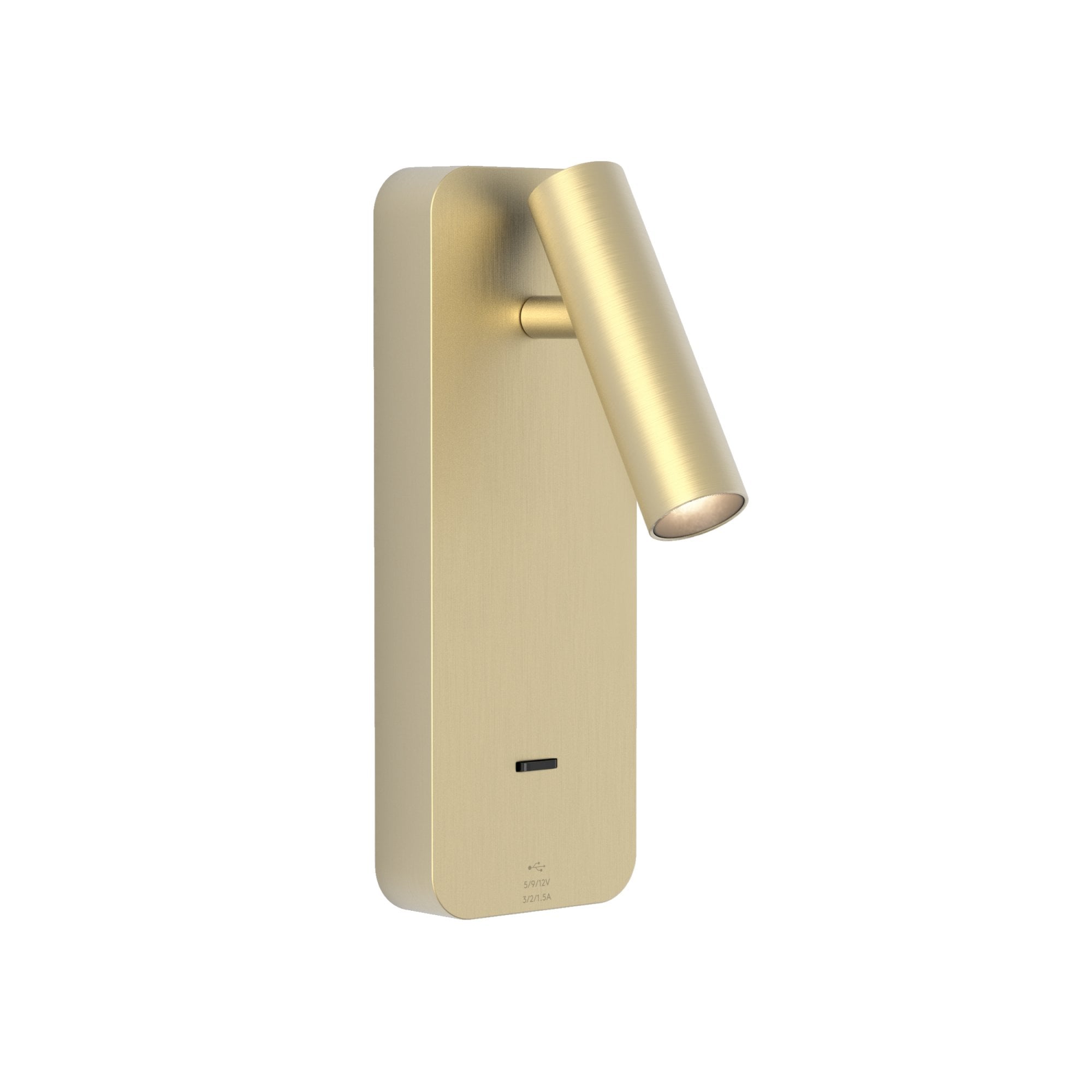 1058247 Enna Surface LED USB A+C Reading Light Matt Gold