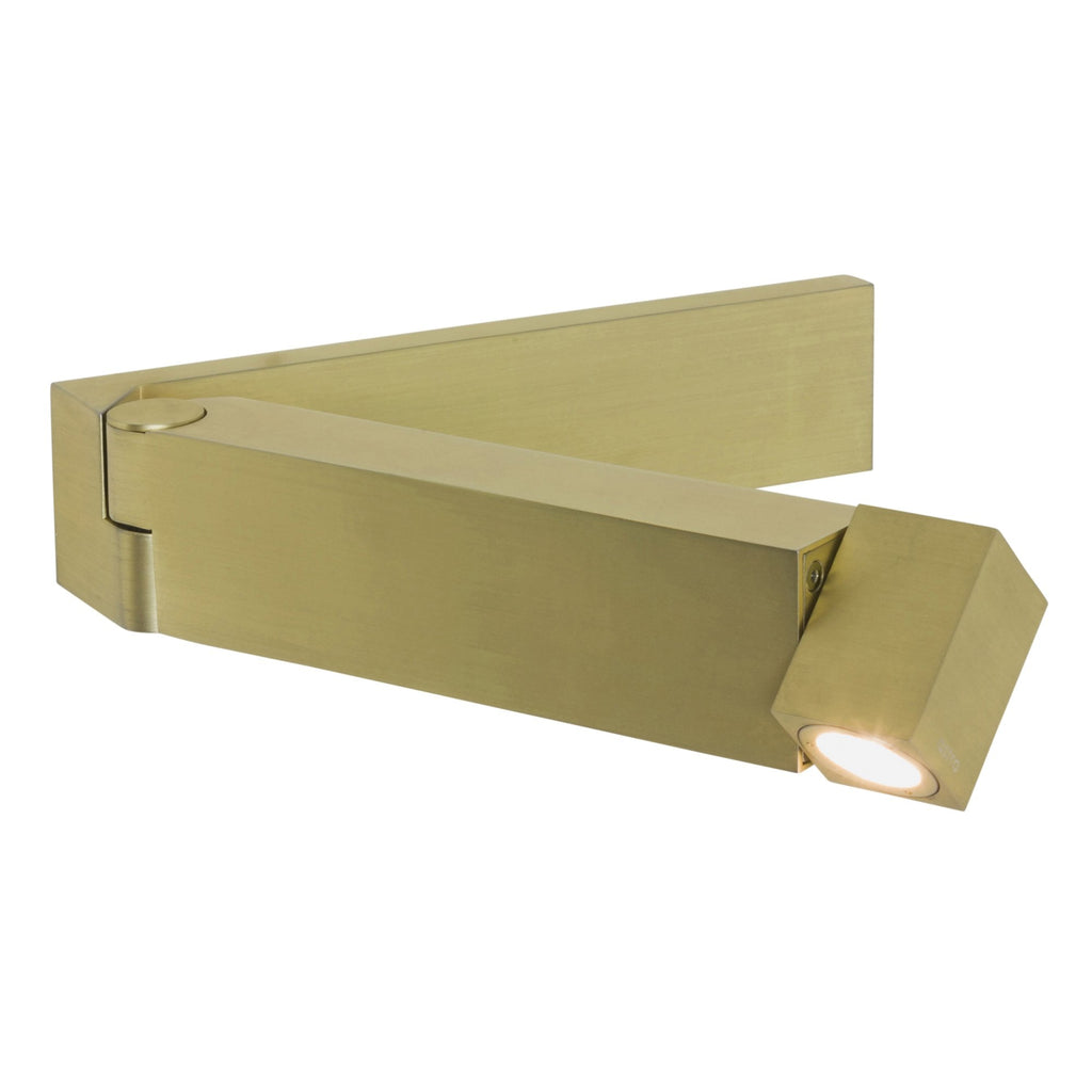 1157007 Tosca LED Reading Light Matt Gold