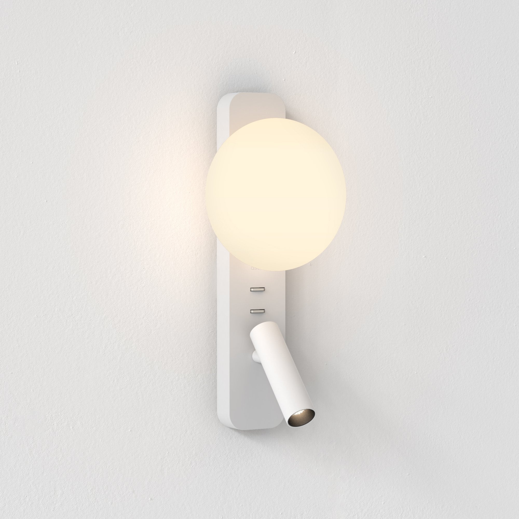 1176008 Zeppo Reader Reading Light Matt White (S)