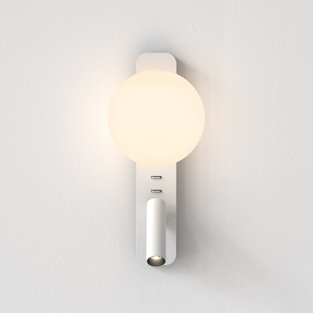 1176008 Zeppo Reader Reading Light Matt White
