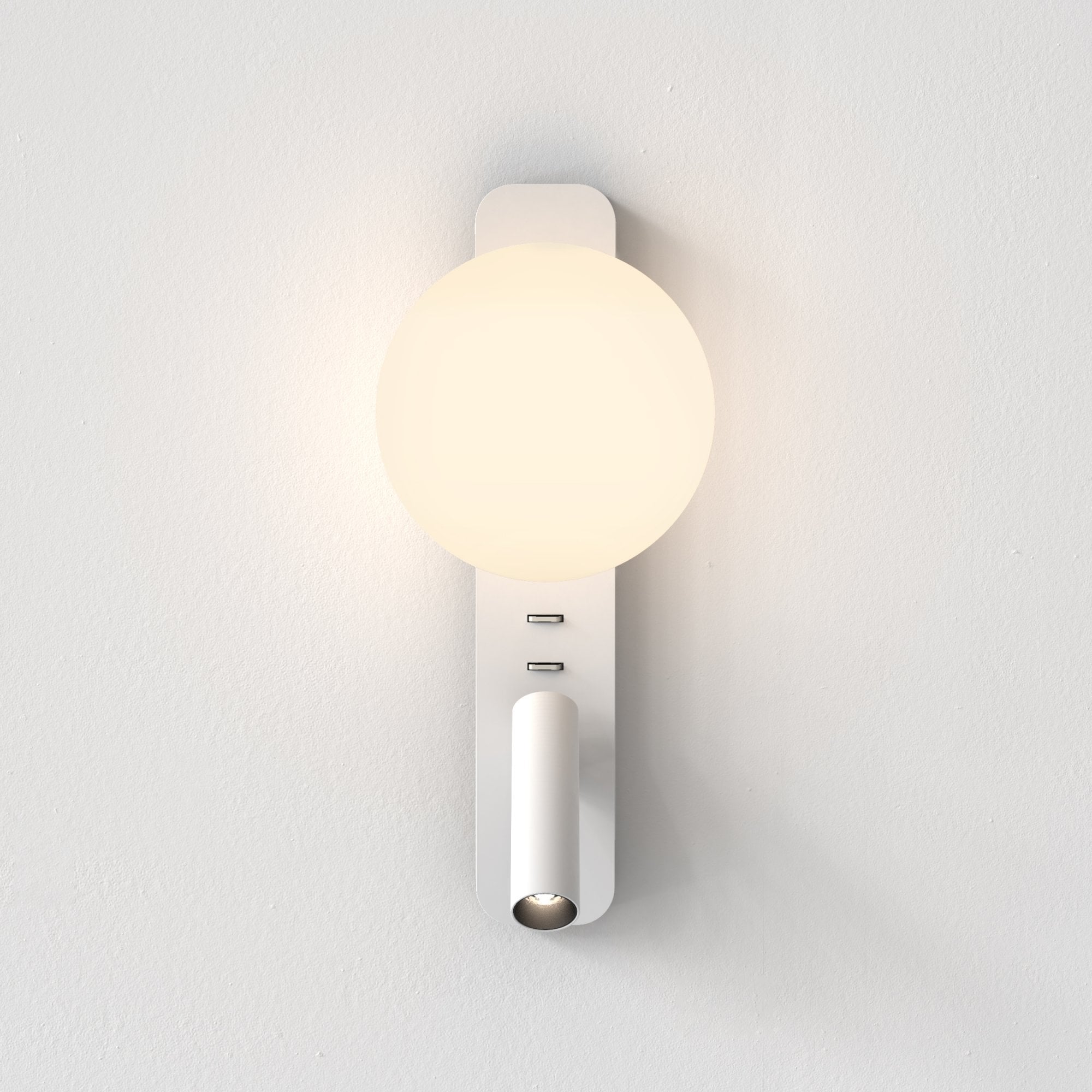 1176008 Zeppo Reader Reading Light Matt White (S)