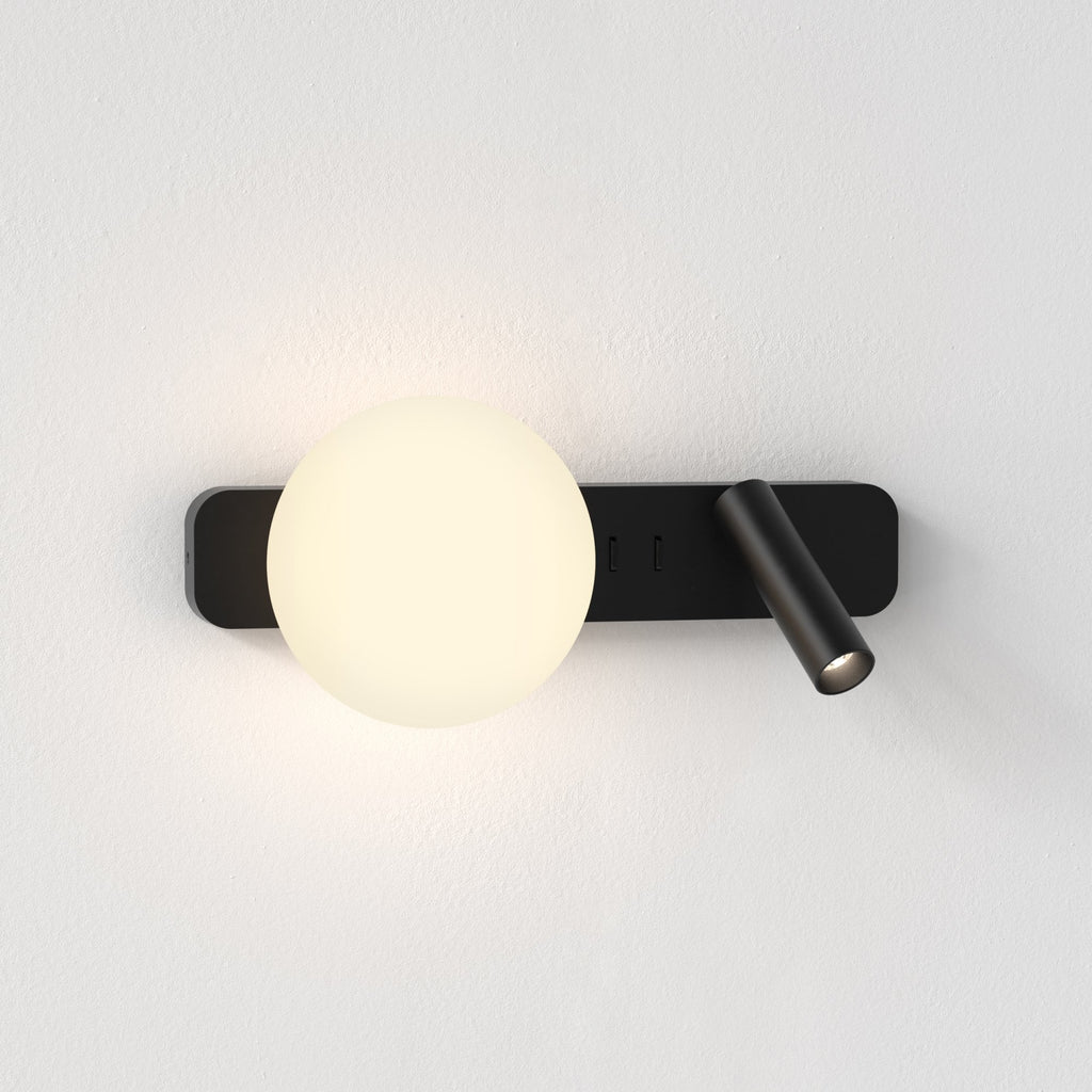 1176009 Zeppo Reader Reading Light Matt Black