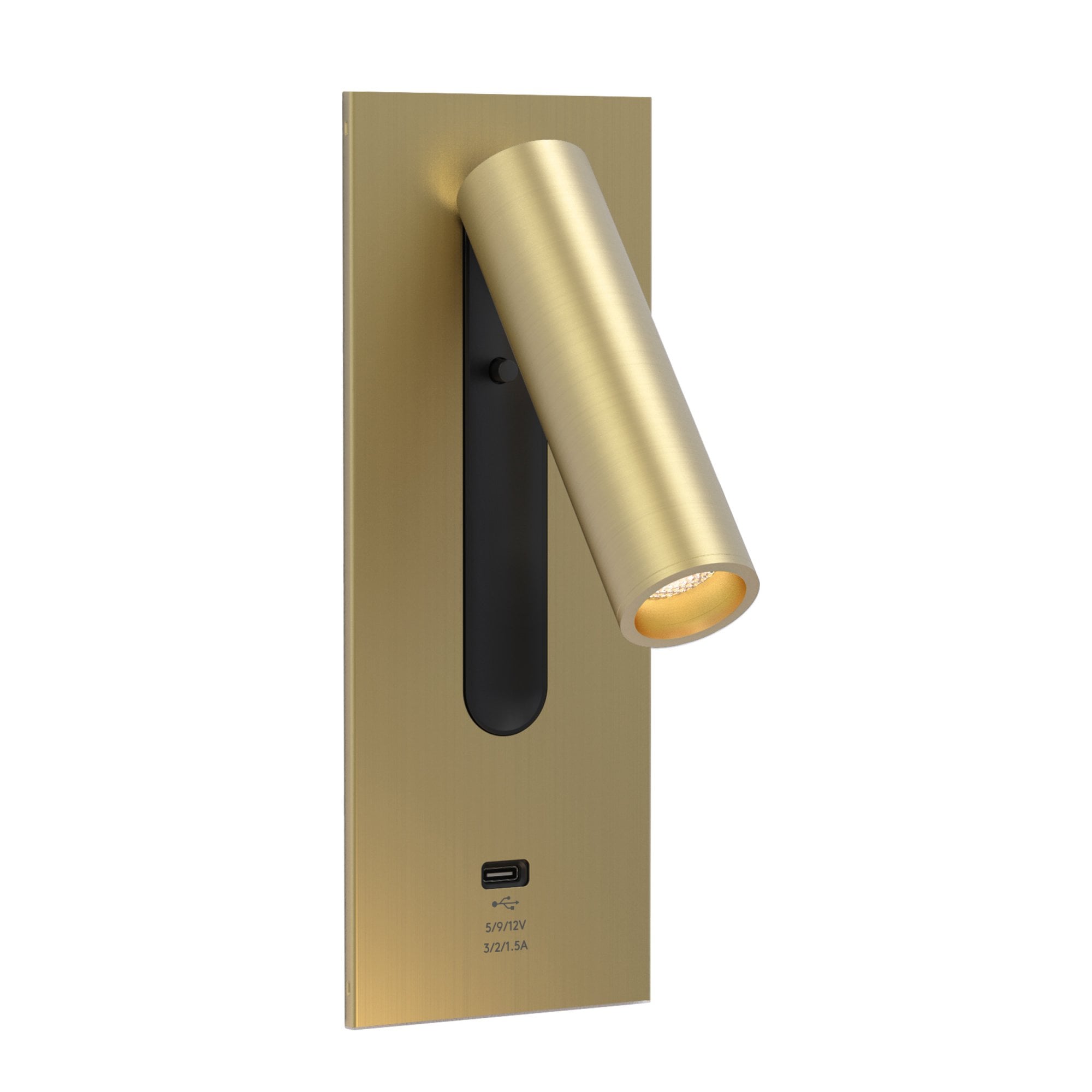 1215145 Fuse 3 USB C LED Reading Light Matt Gold