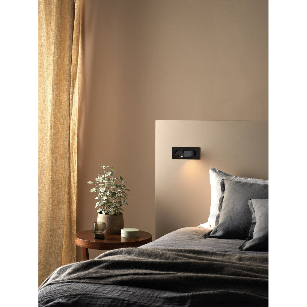 1323043 Digit LED Reading Light Matt Black