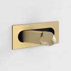 1323044 Digit LED Reading Light Matt Gold