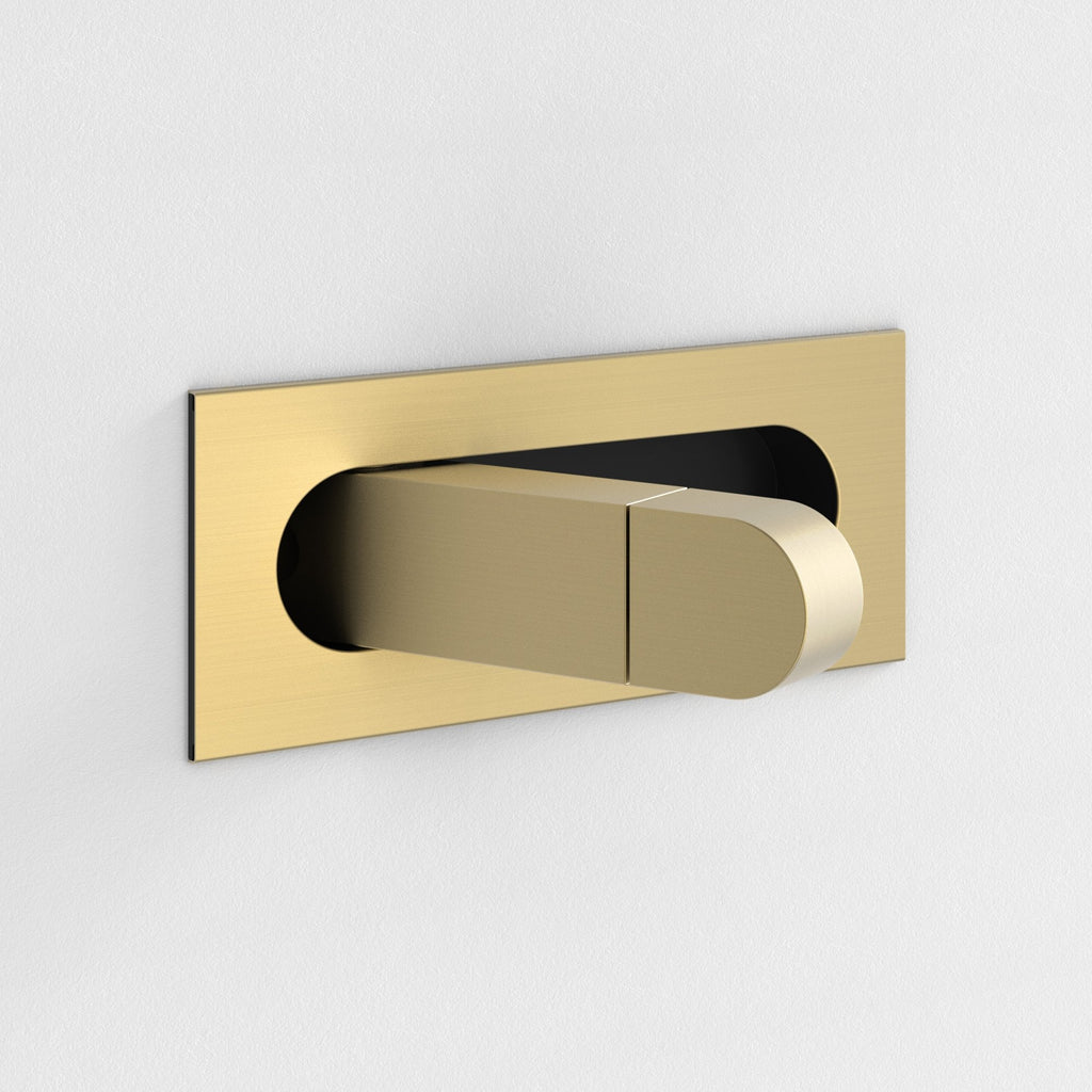 1323044 Digit LED Reading Light Matt Gold