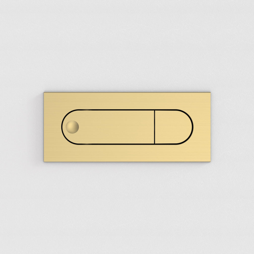 1323044 Digit LED Reading Light Matt Gold