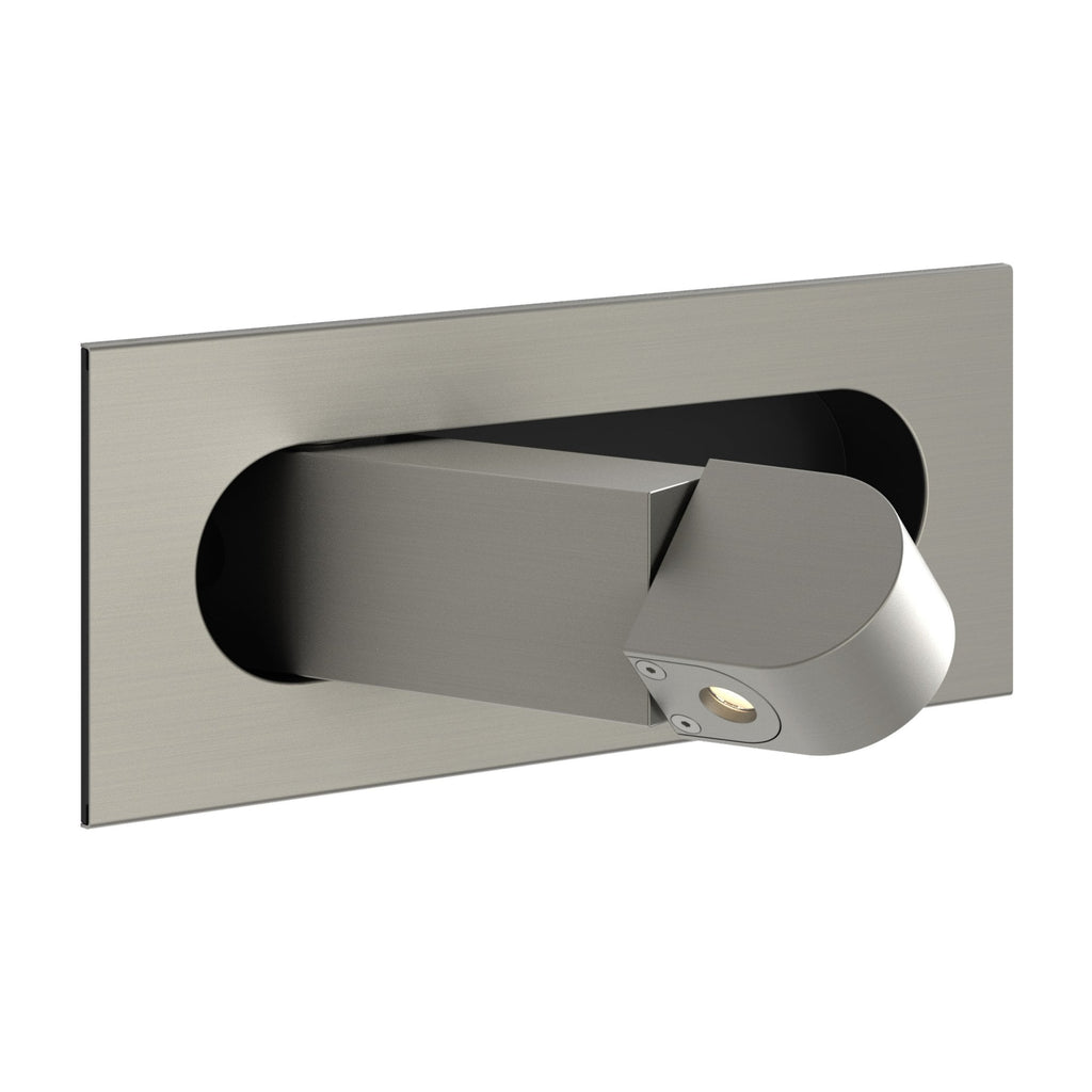 1323045 Digit LED Reading Light Matt Nickel