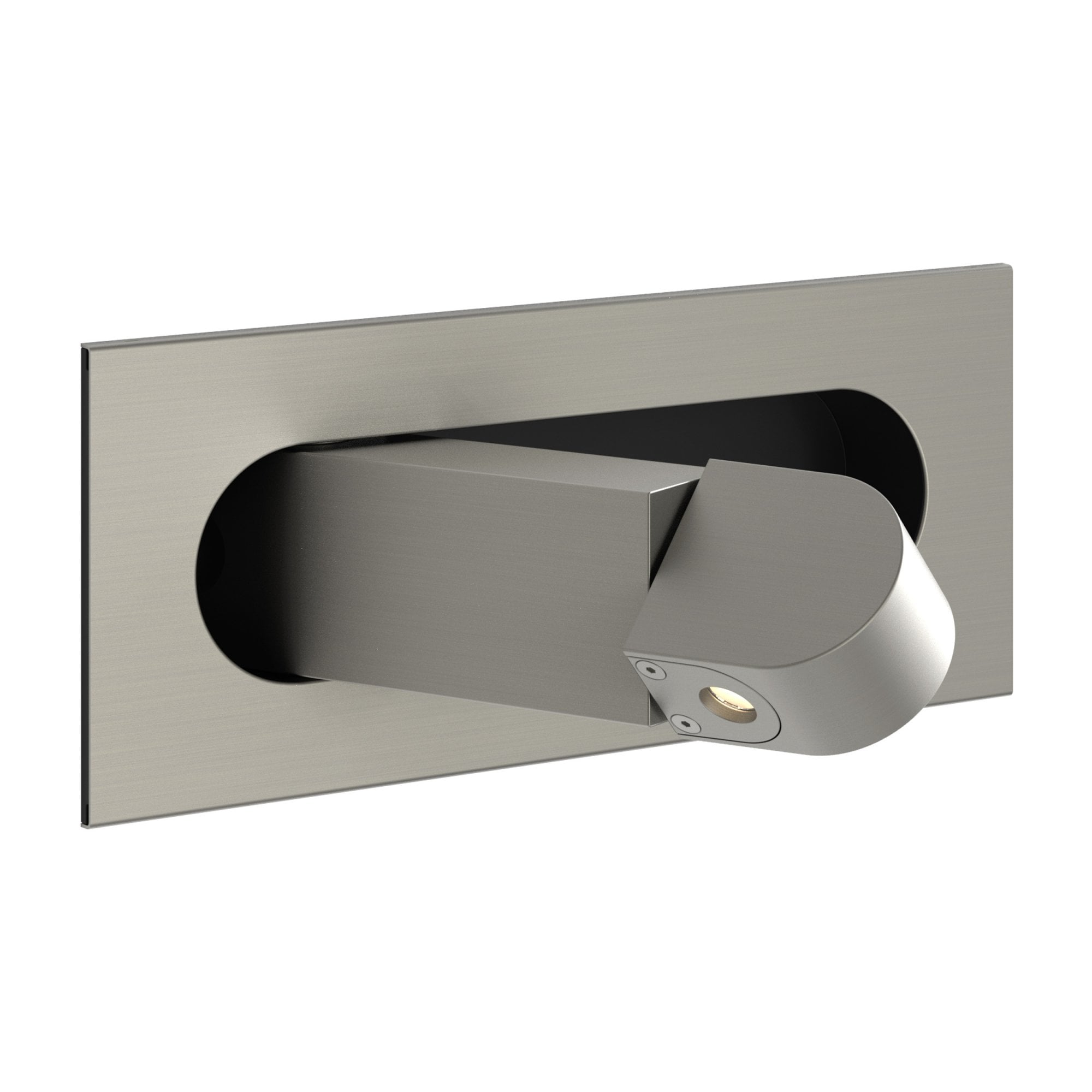 1323045 Digit LED Reading Light Matt Nickel
