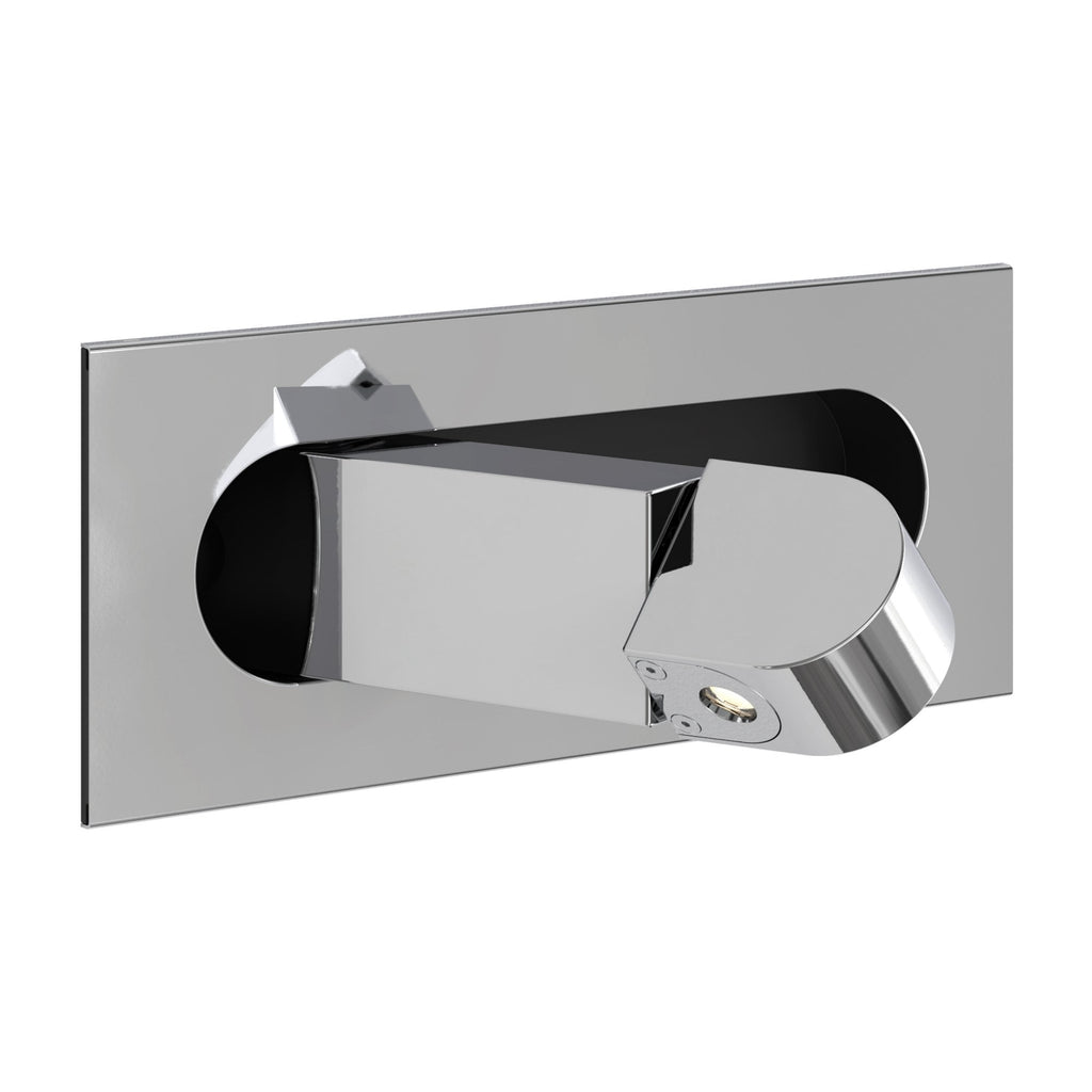 1323046 Digit LED Reading Light Polished Chrome