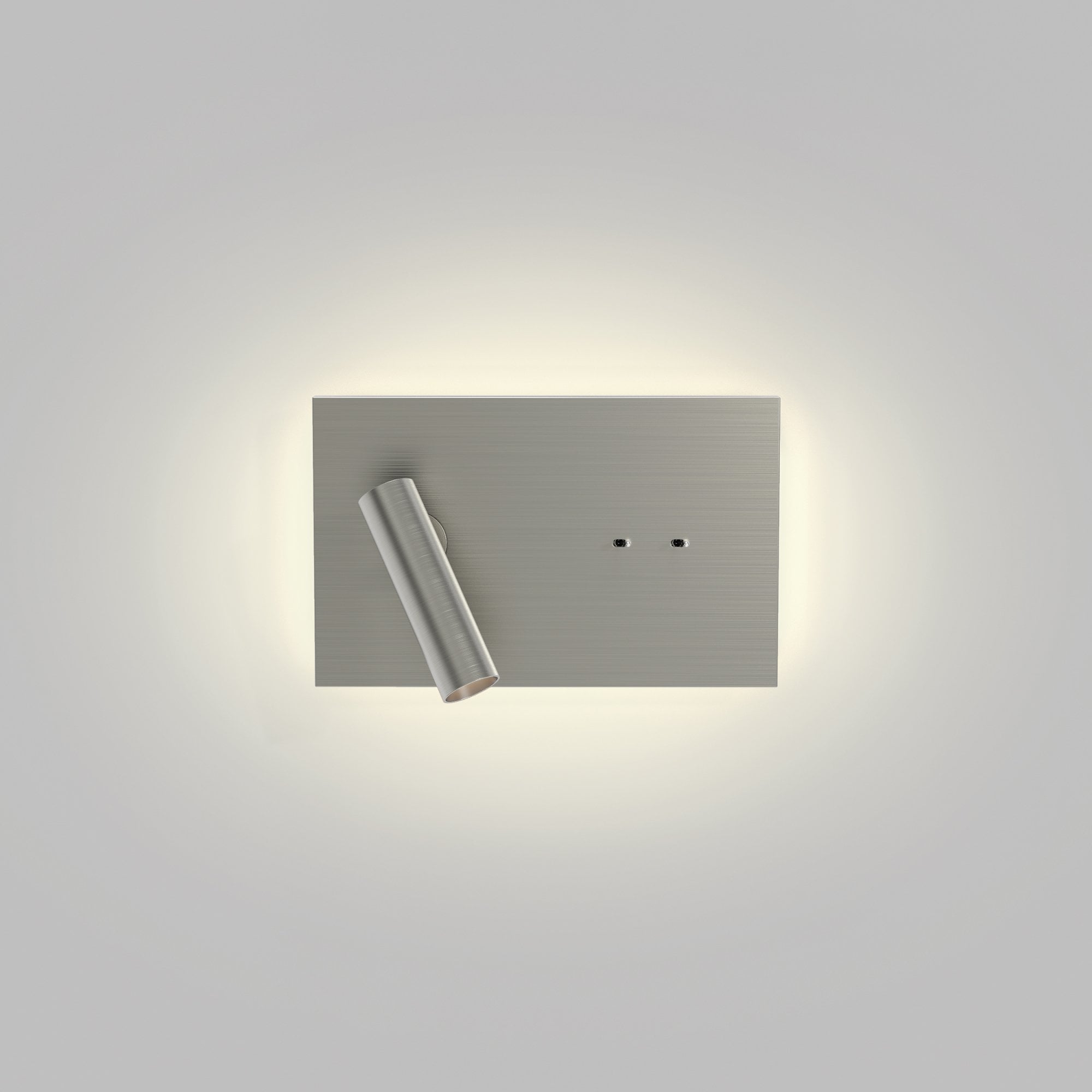 1352042 Edge Reader Mini LED Reading Light Matt Nickel