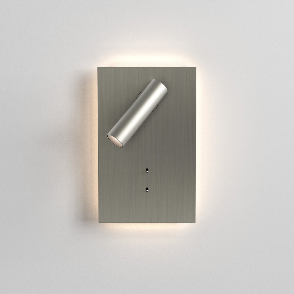 1352042 Edge Reader Mini LED Reading Light Matt Nickel