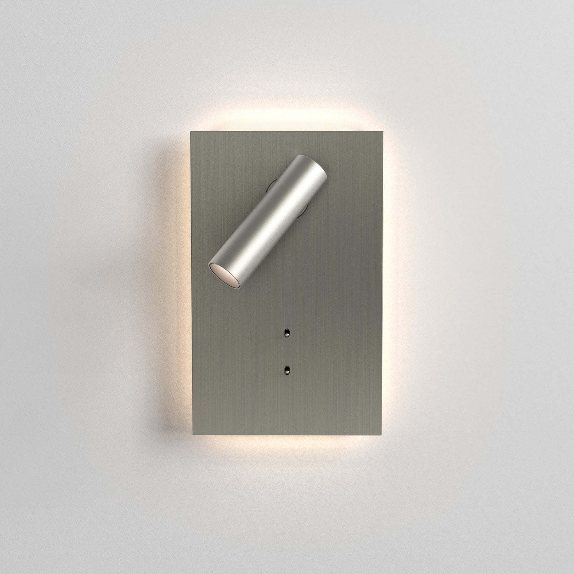 1352042 Edge Reader Mini LED Reading Light Matt Nickel