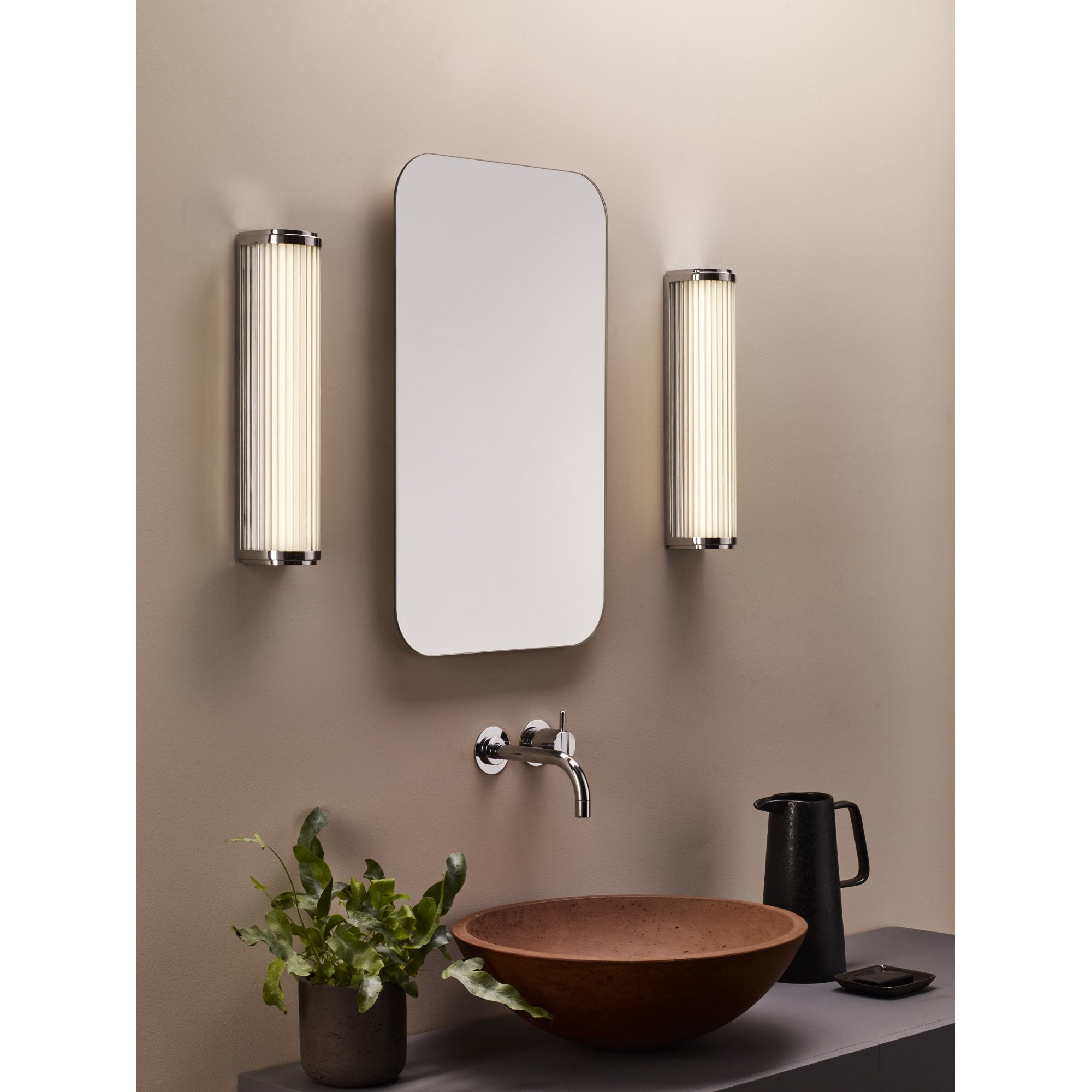 1380013 Versailles 370 LED Bathroom Wall Light Polished Chrome