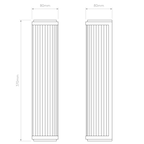 1380014 Astro Versailles 370 IP44 LED Bathroom Wall Light — Bronze